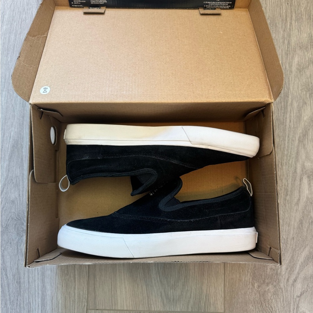 Mens Adidas Matchcourt Slip Shoes Black
